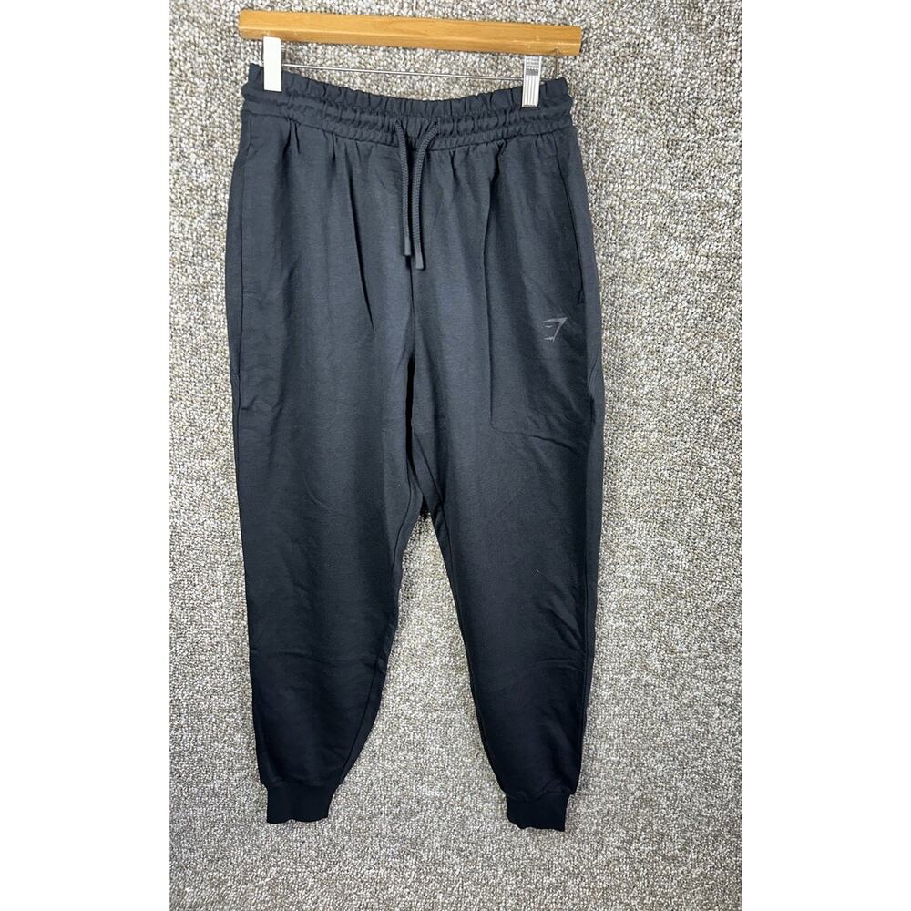 Black Gymshark Power Joggers Sweatpants Sweats Sz XS Regular Fit Black